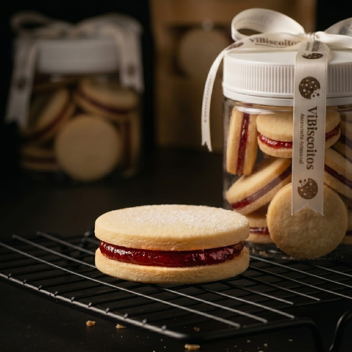 Biscoito Recheado de Goiabada — ViBiscoitos