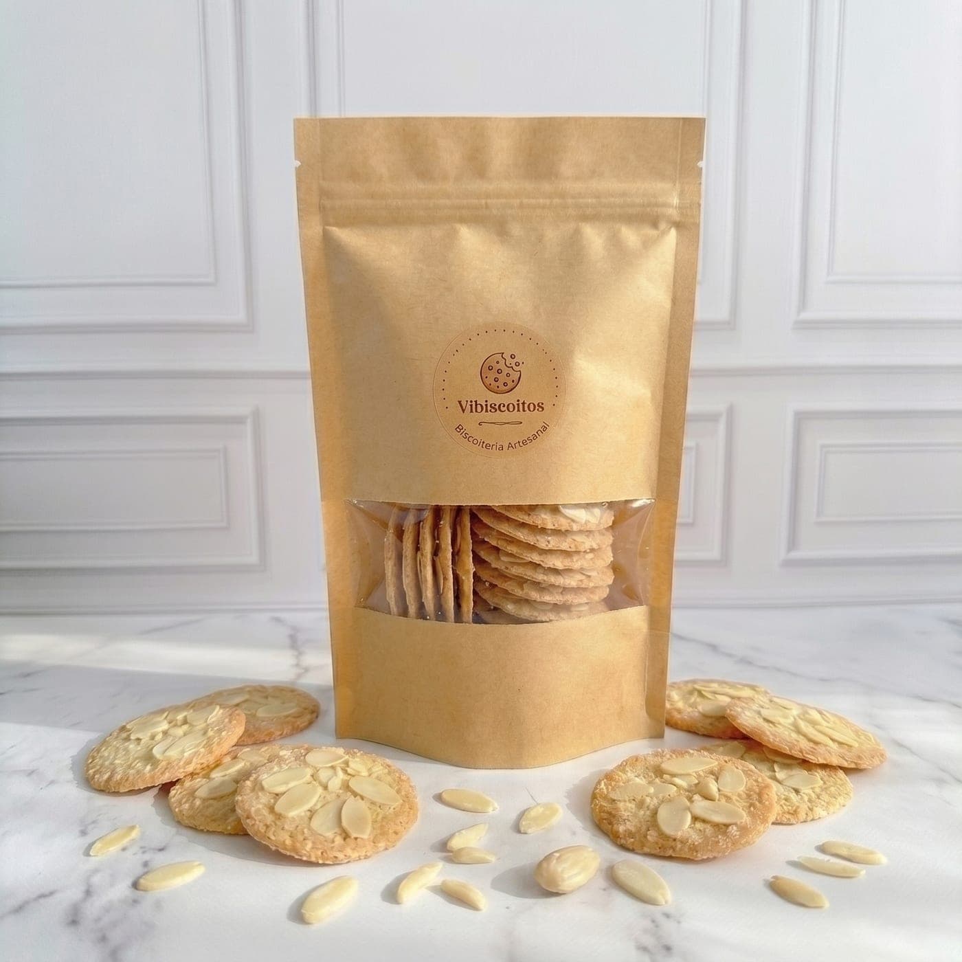 Crispe de Amêndoas — ViBiscoitos